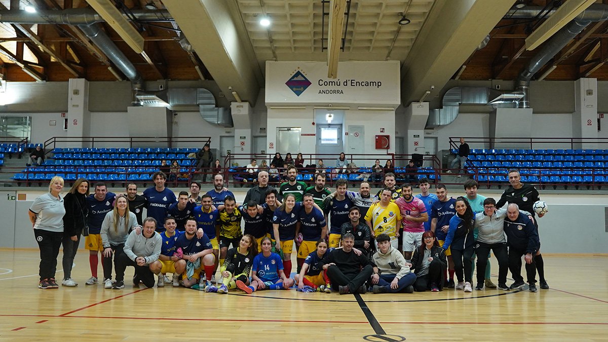 &Egrave;xit de la jornada 'Mixed Ability' de l'FC Andorra a Encamp